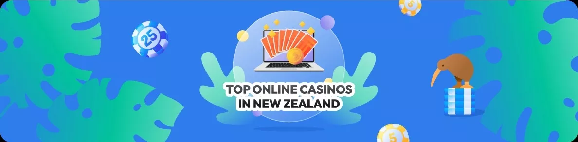 Banner for top online casinos in new zealand