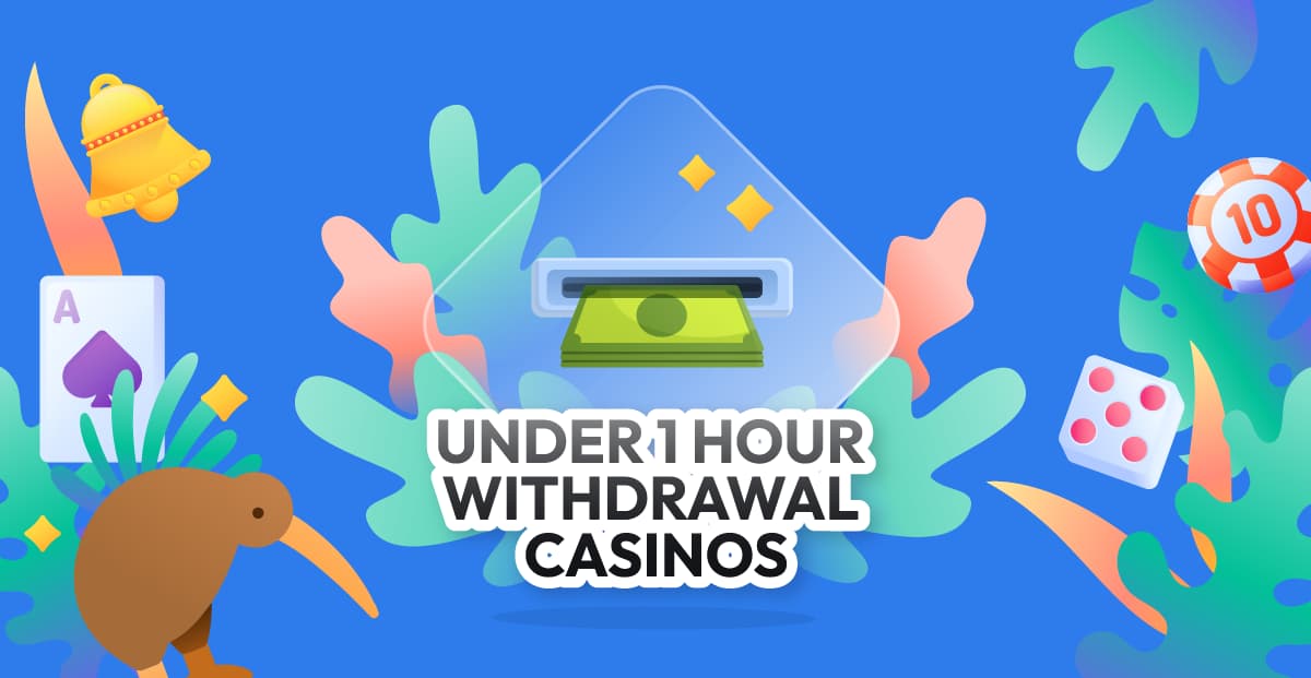 Under 1 hour withdrawal casino USA ⌚