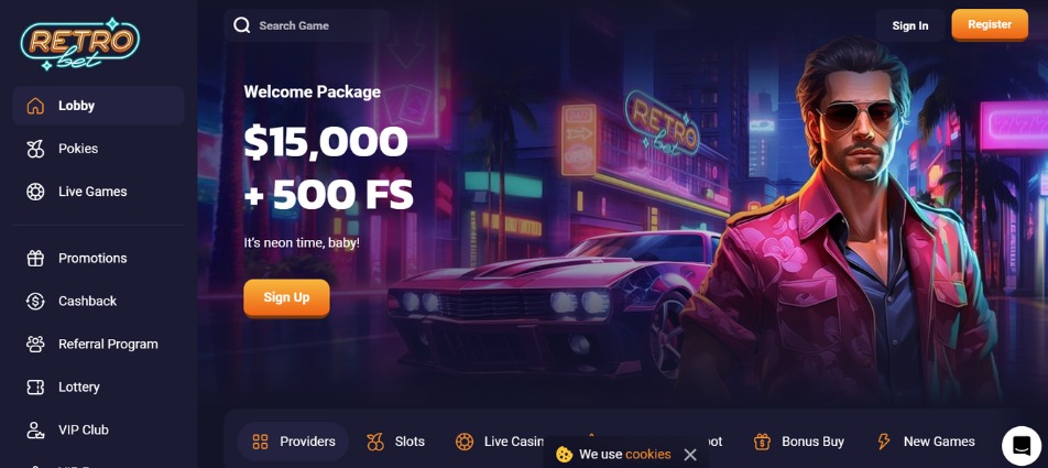 RetroBet Casino Welcome Bonus