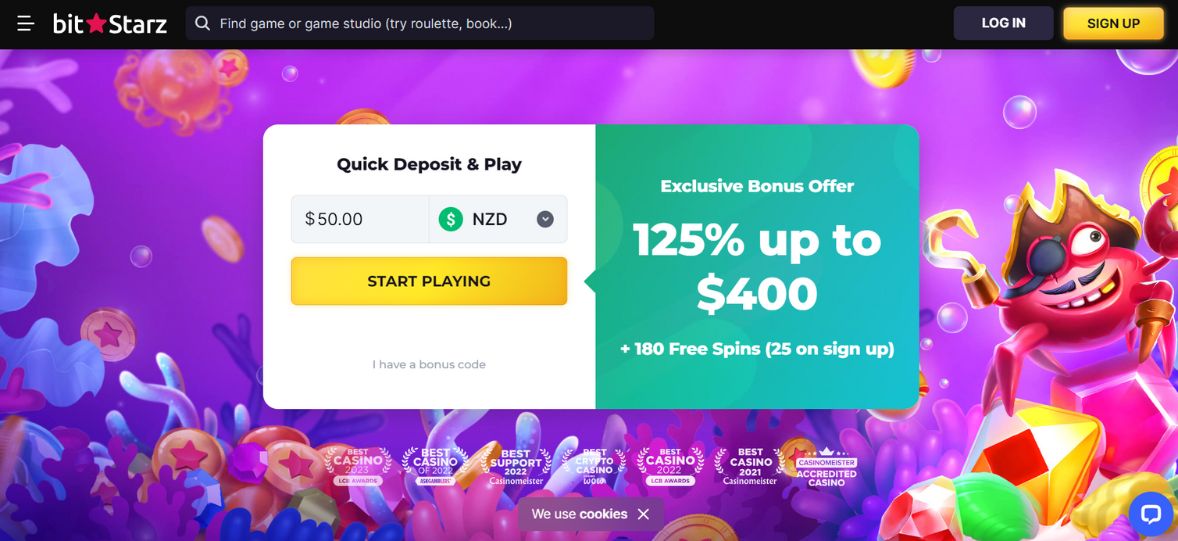 BitStarz Casino Welcome Bonus