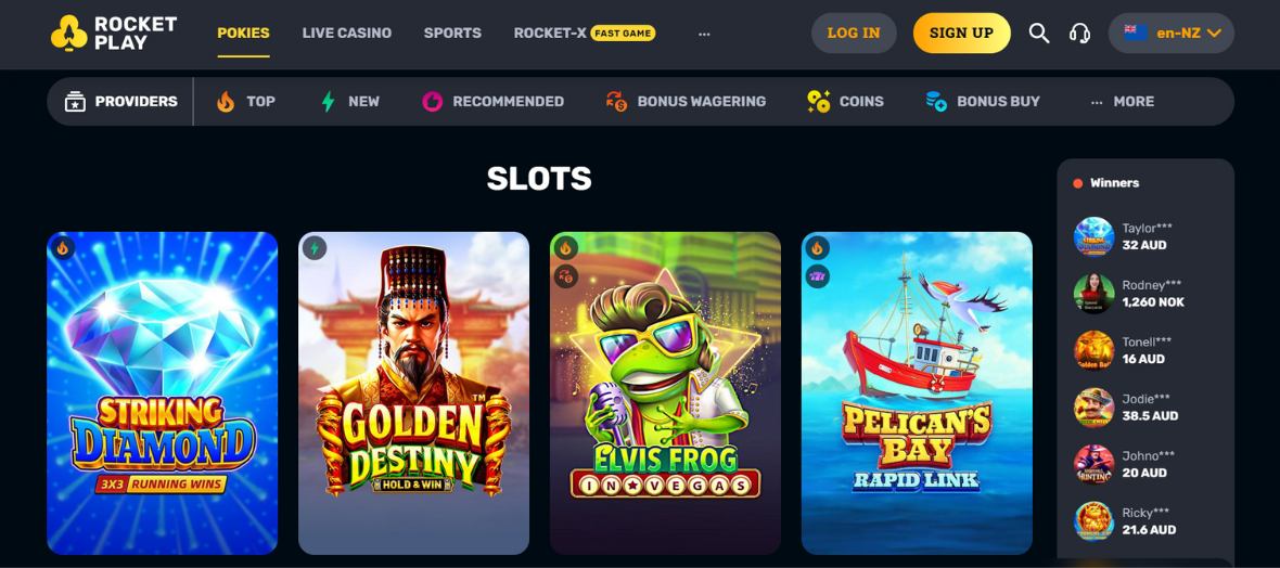 Rocketplay Casino Pokies