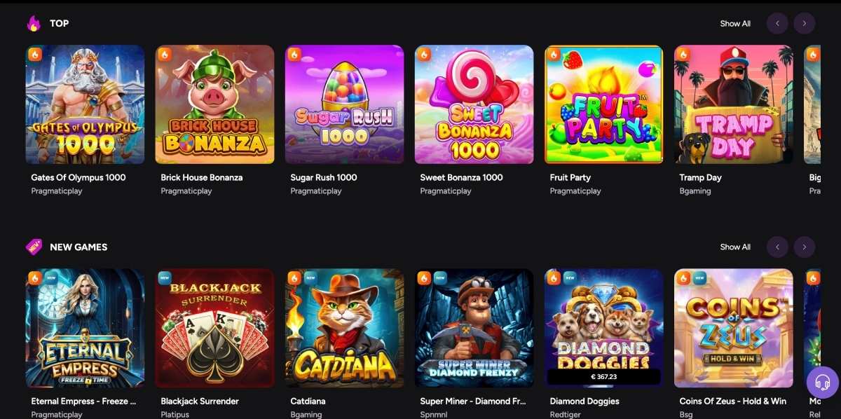 casiny casino games