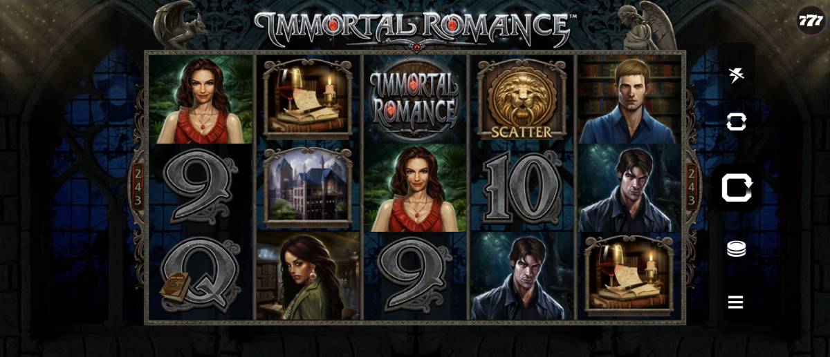 immortal romance pokie